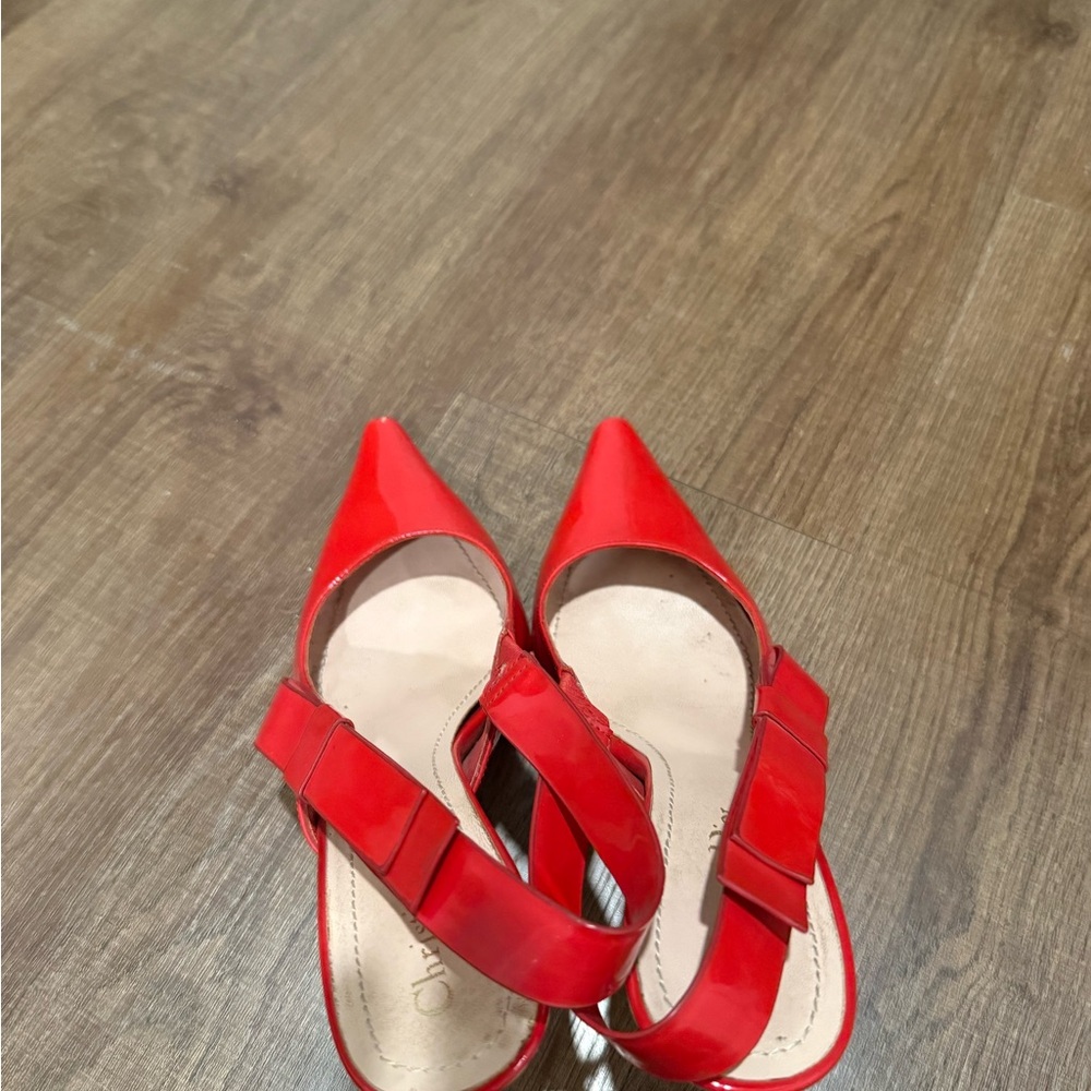 Dior Red Women's Heels - Picture 3 of 7